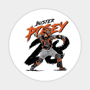 Buster Posey San Francisco Rough Magnet